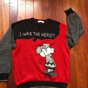 Iceberg History Charlie Brown sweater